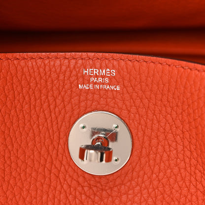 Hermes Taurillon Clemence Lindy 26 Terre Battue 6 of 13