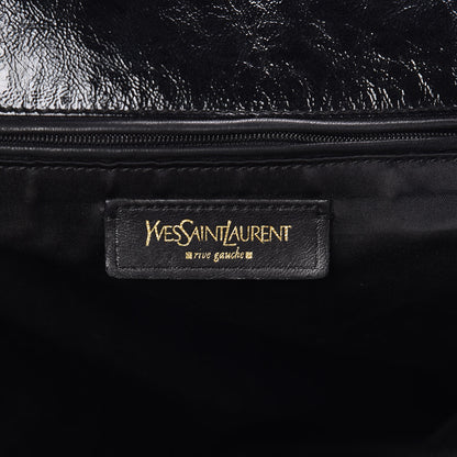 Saint Laurent Patent Tribute Tote Black 6 of 13
