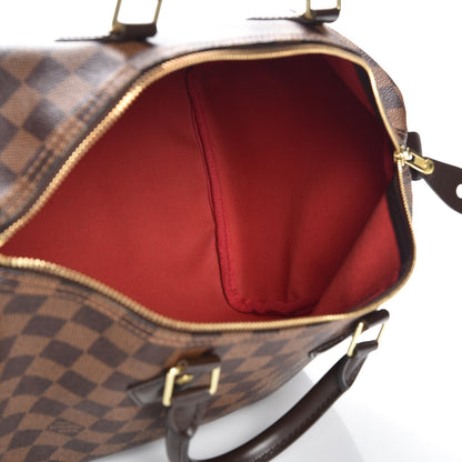 Louis Vuitton Damier Ebene Speedy 35 5 of 8