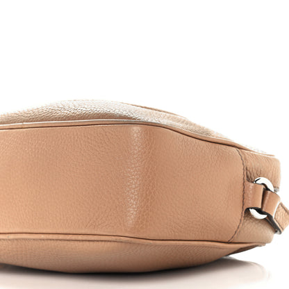 Gucci Pebbled Calfskin Small Soho Disco Bag Camelia 11 of 11