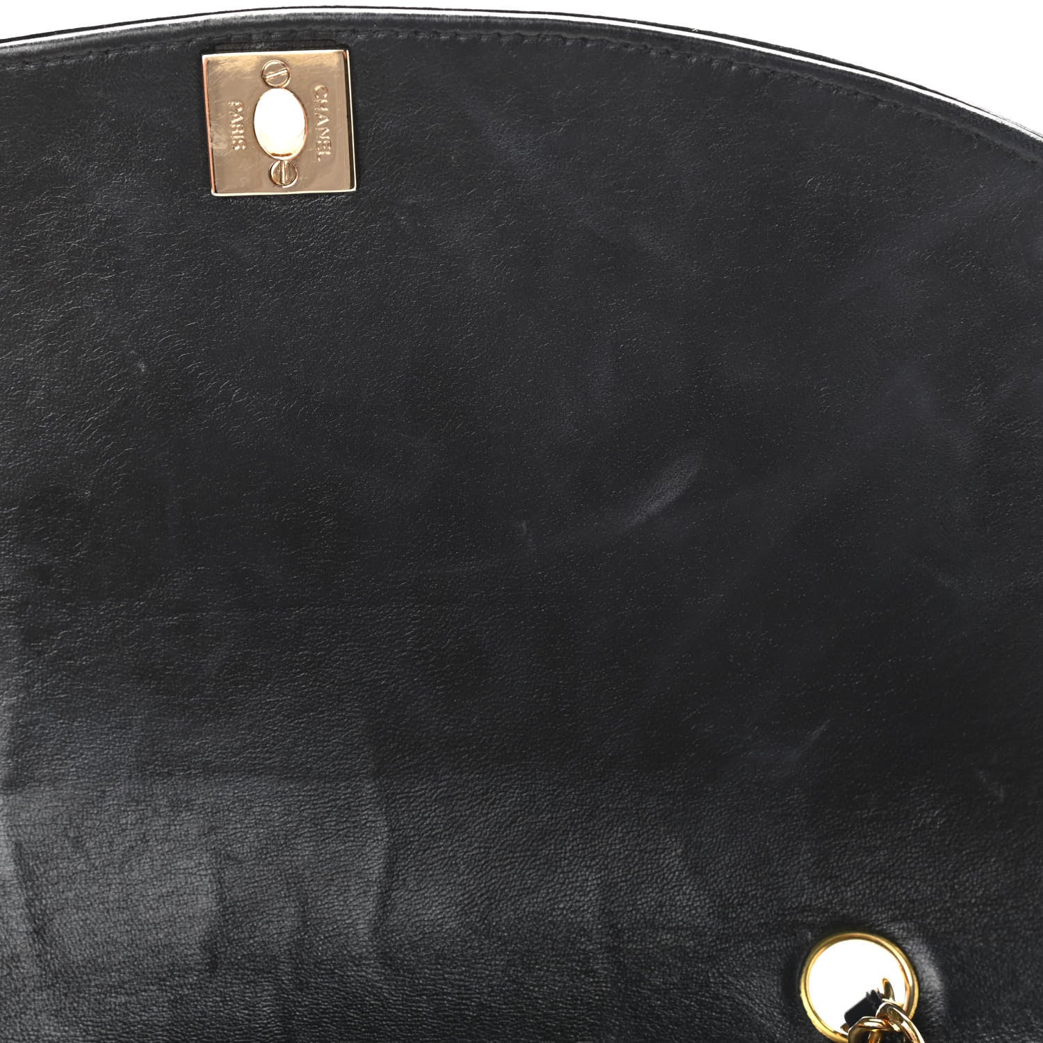 Chanel Patent Quilted Medium Single Flap Bag Black 17 of 22