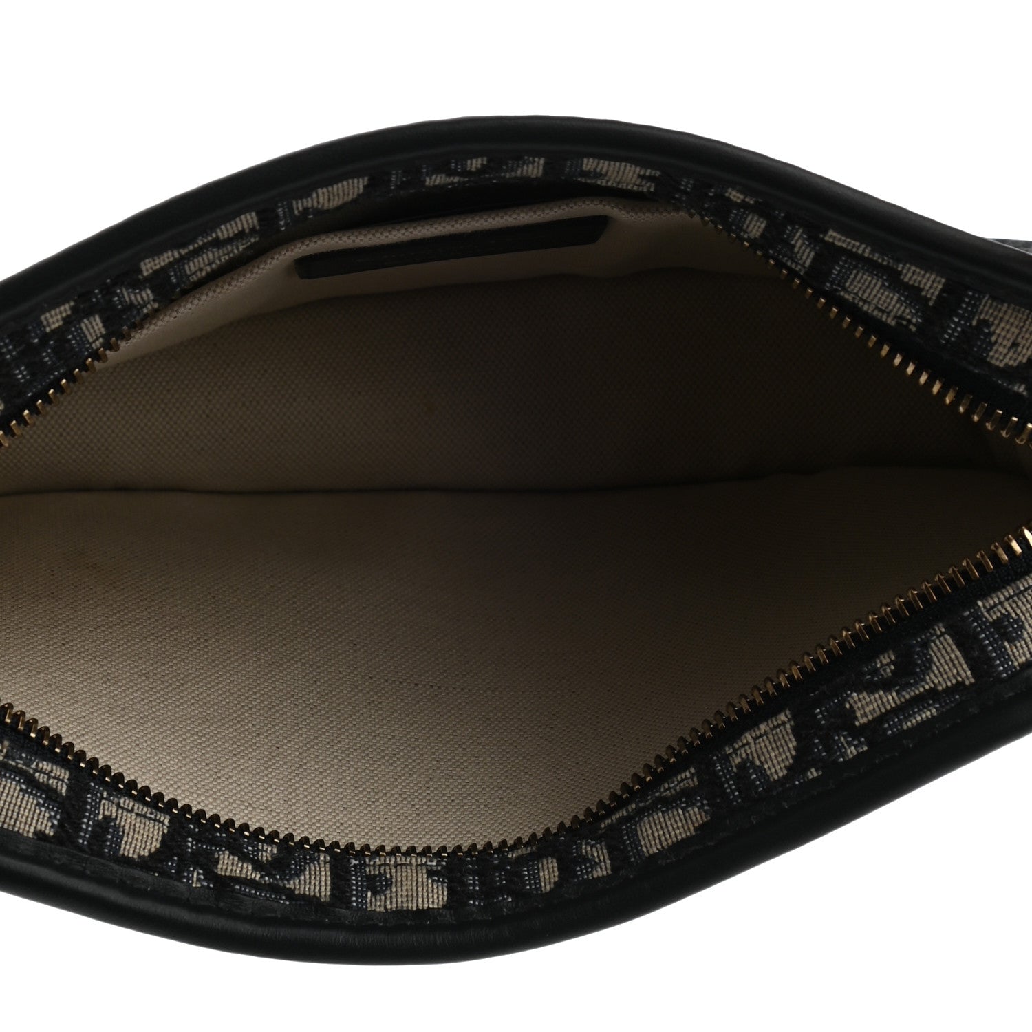Christian Dior Oblique Diorquake Clutch Blue 5 of 6