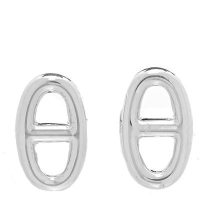 Hermes Sterling Silver TPM Farandole Earrings 1 of 6