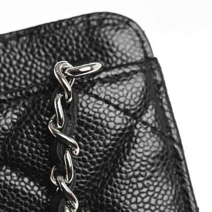 Chanel Caviar Quilted Zip Phone Case Black 11 of 14
