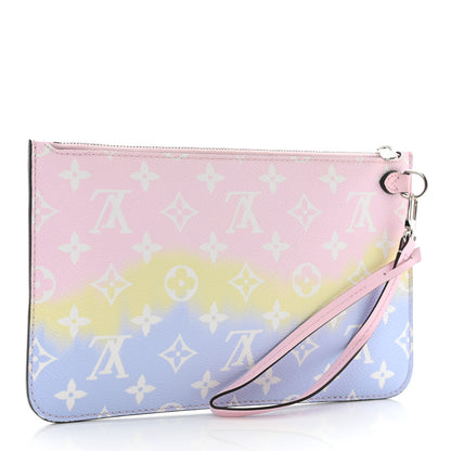 Louis Vuitton Monogram Escale Neverfull MM GM Pochette Pastel 3 of 9
