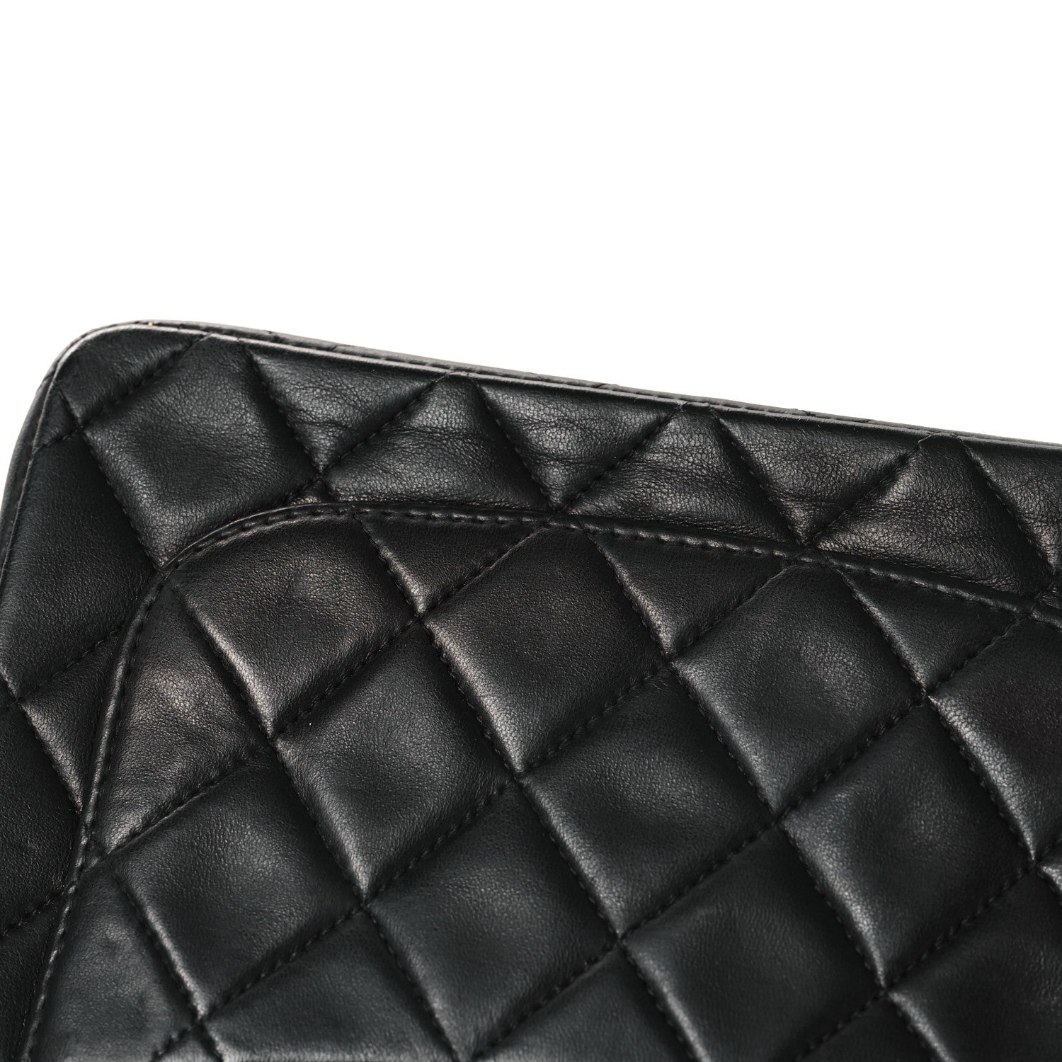 Chanel Lambskin Quilted Mini Square Flap Bag Black 16 of 16