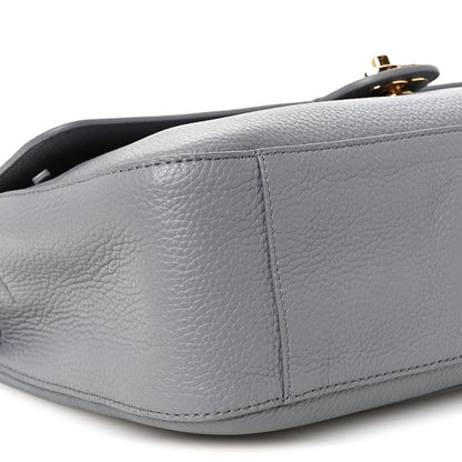 Chanel Grained Calfskin Small Souplissimo Maxi Flap Gray 8 of 10