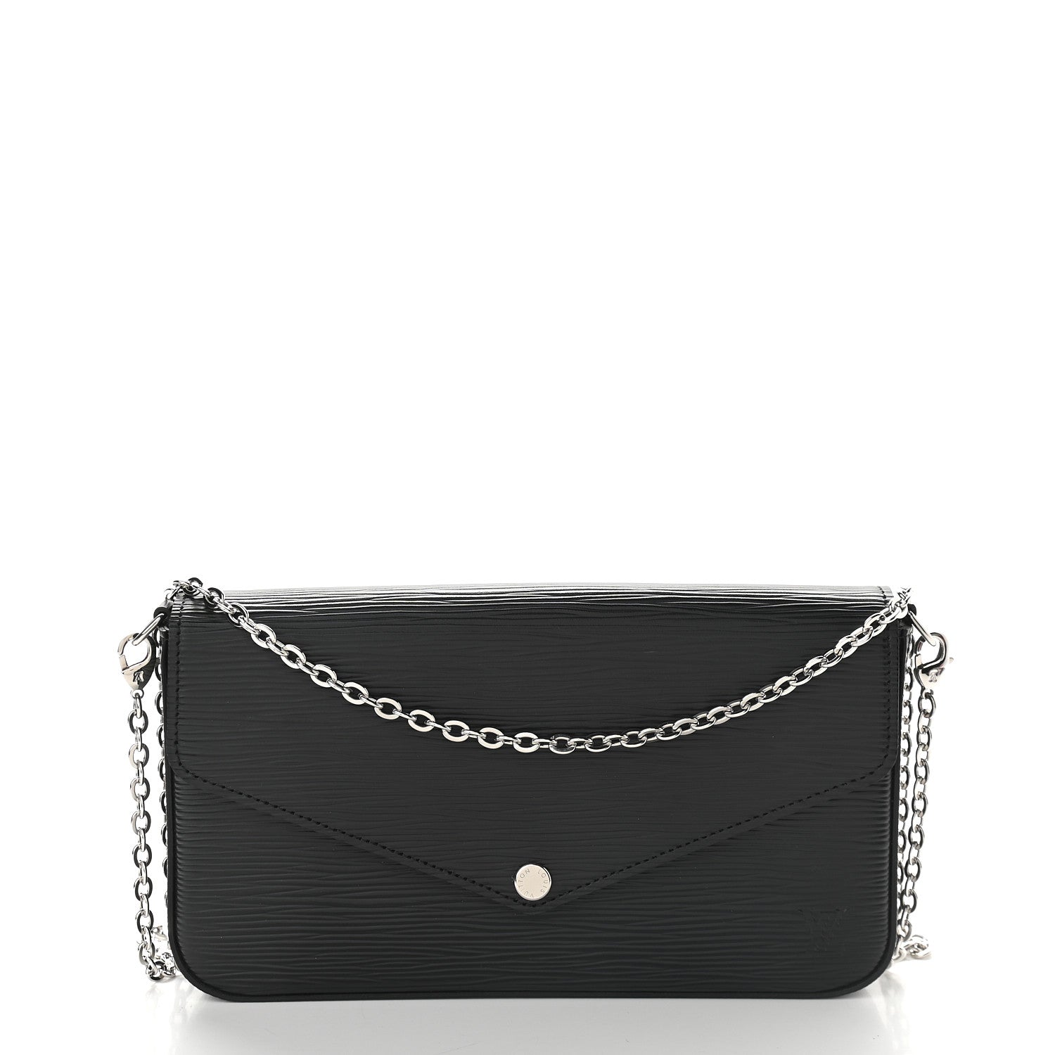 Louis Vuitton Epi Pochette Felicie Black 3 of 9