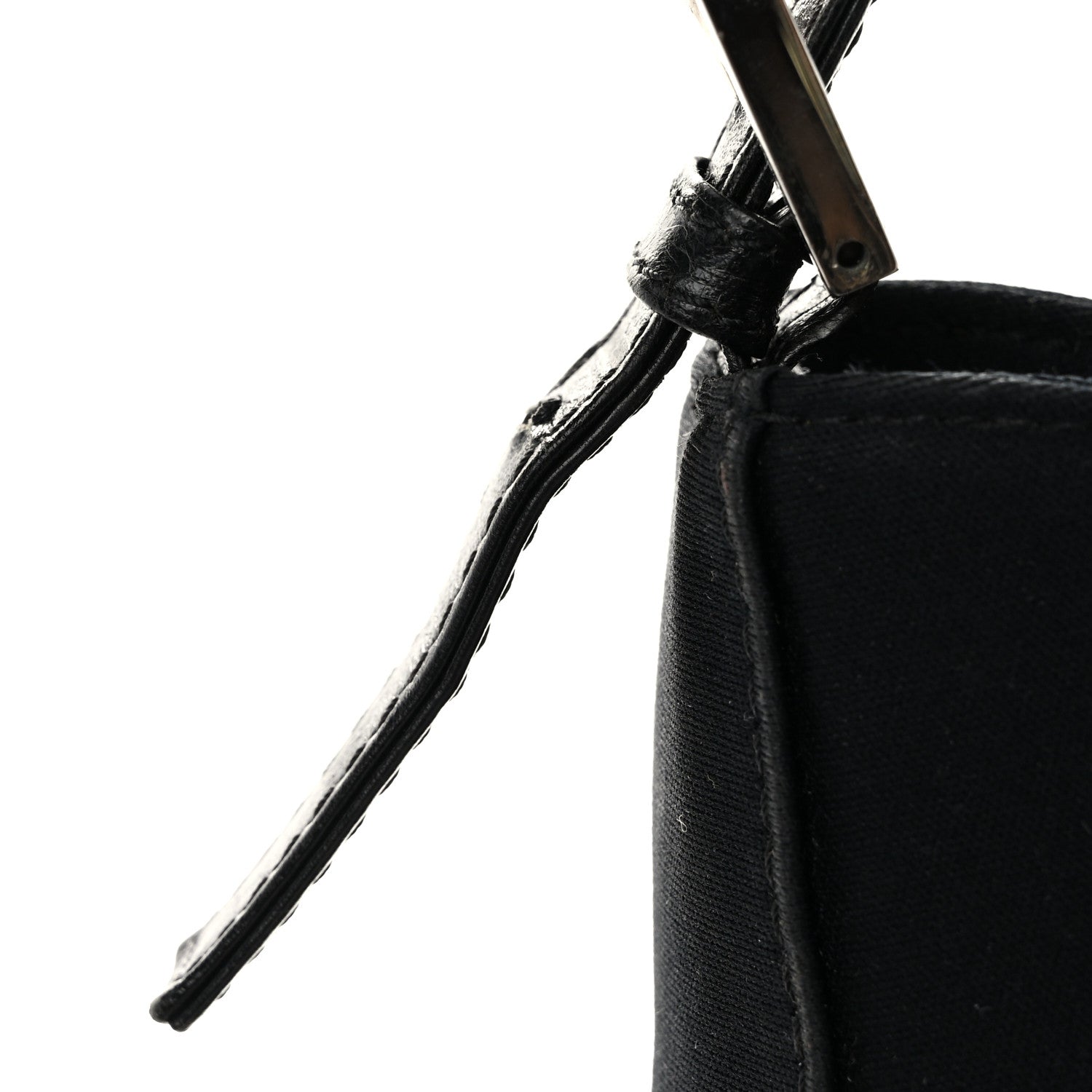 Fendi Neoprene Shoulder Bag Black 11 of 11
