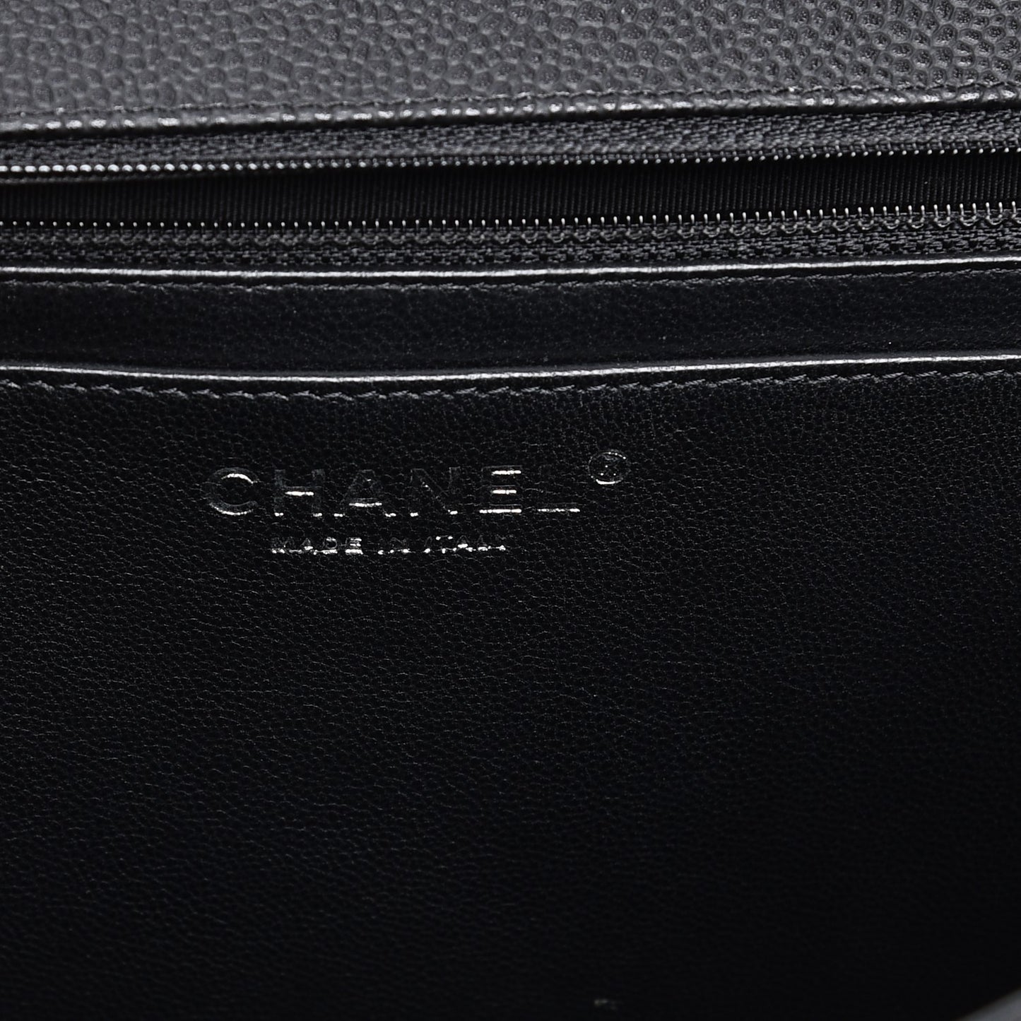 Caviar Quilted Maxi Single Flap Black