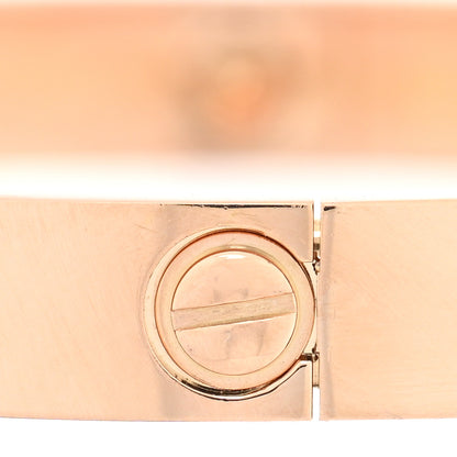 Cartier 18K Pink Gold LOVE Bracelet 16 4 of 6