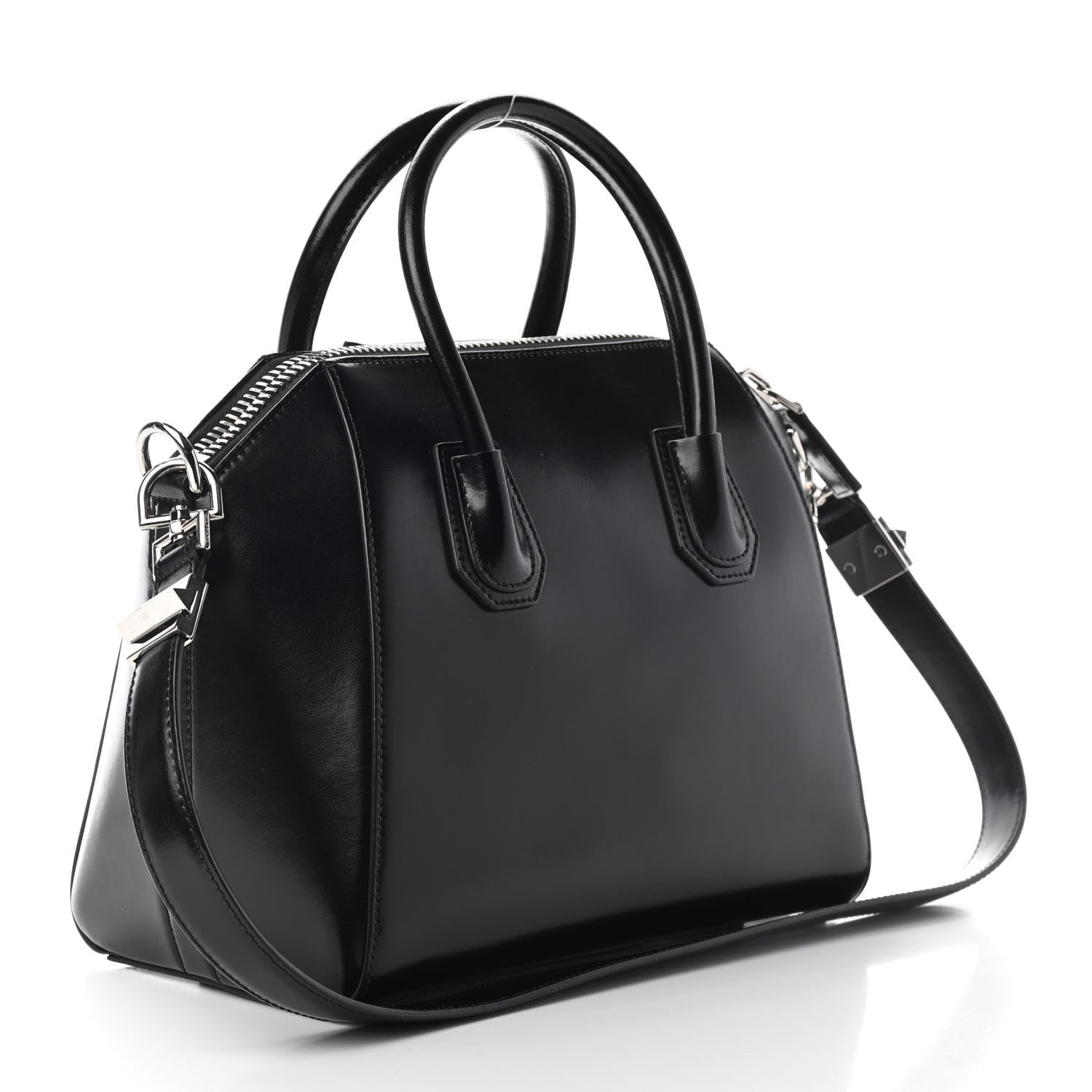 Givenchy Shiny Lord Calfskin Small Antigona Black 3 of 10