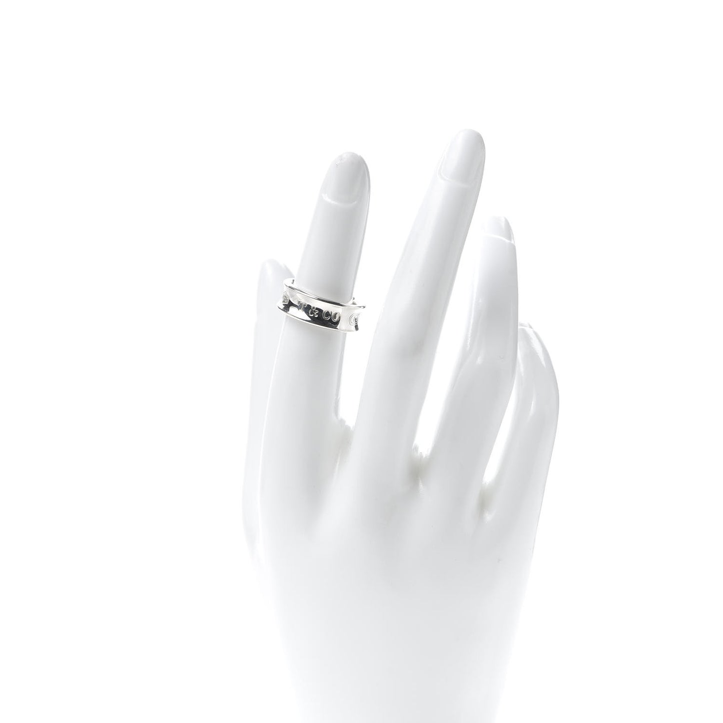Sterling Silver 1837 Band Ring 49 5