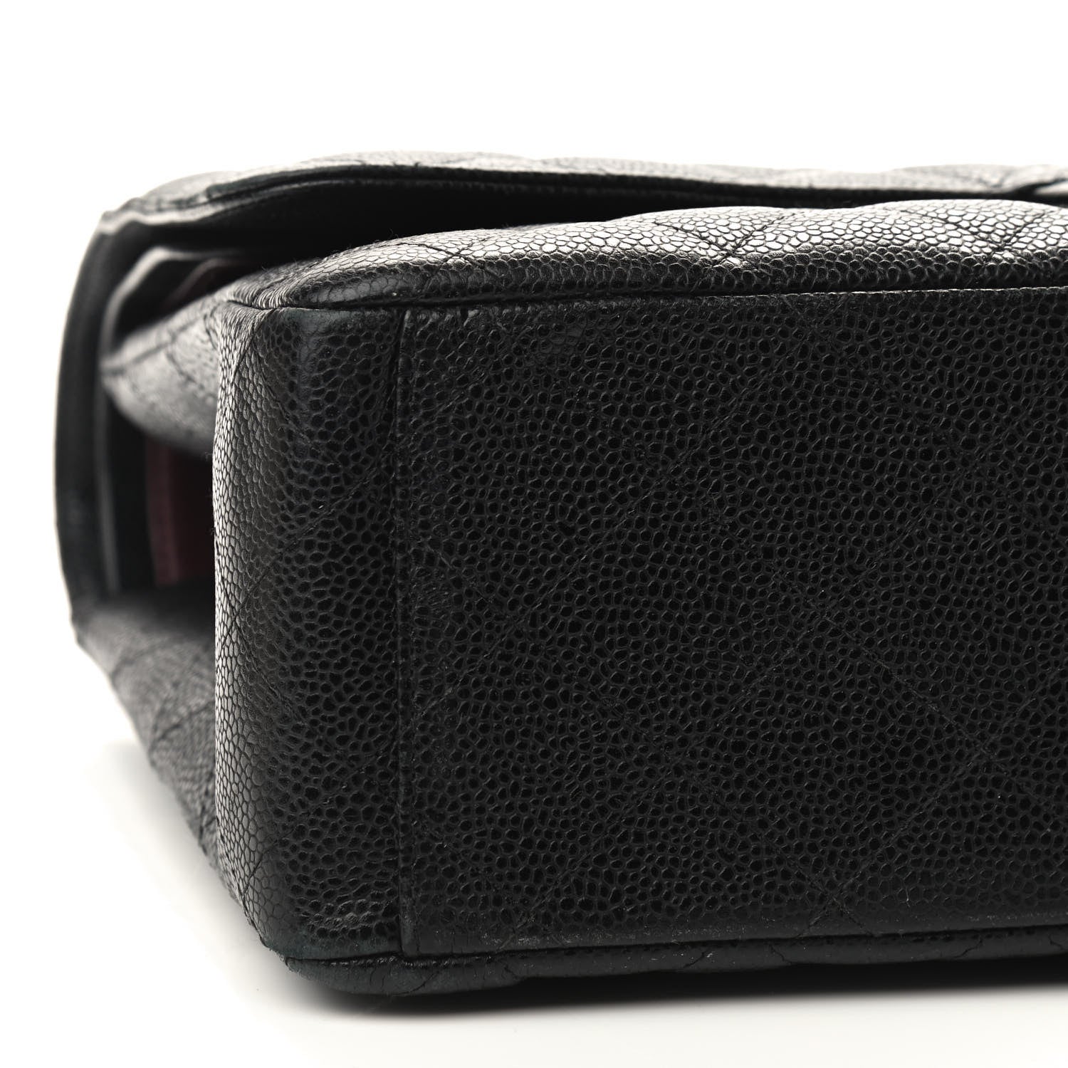 Chanel Caviar Quilted Maxi Double Flap Black 9 of 10