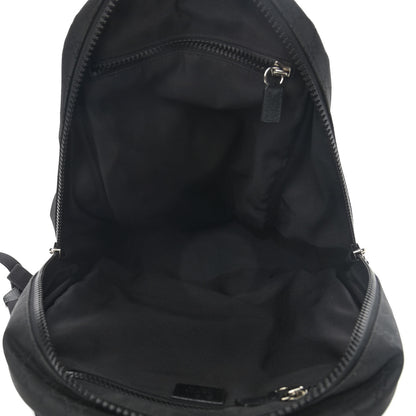 Gucci Nylon Monogram Slim Backpack Black 5 of 11