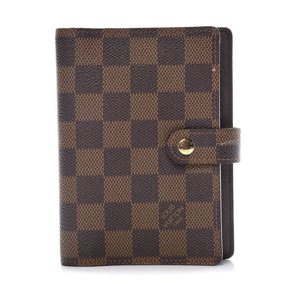 Louis Vuitton Damier Ebene Small Ring Agenda Cover 1 of 11