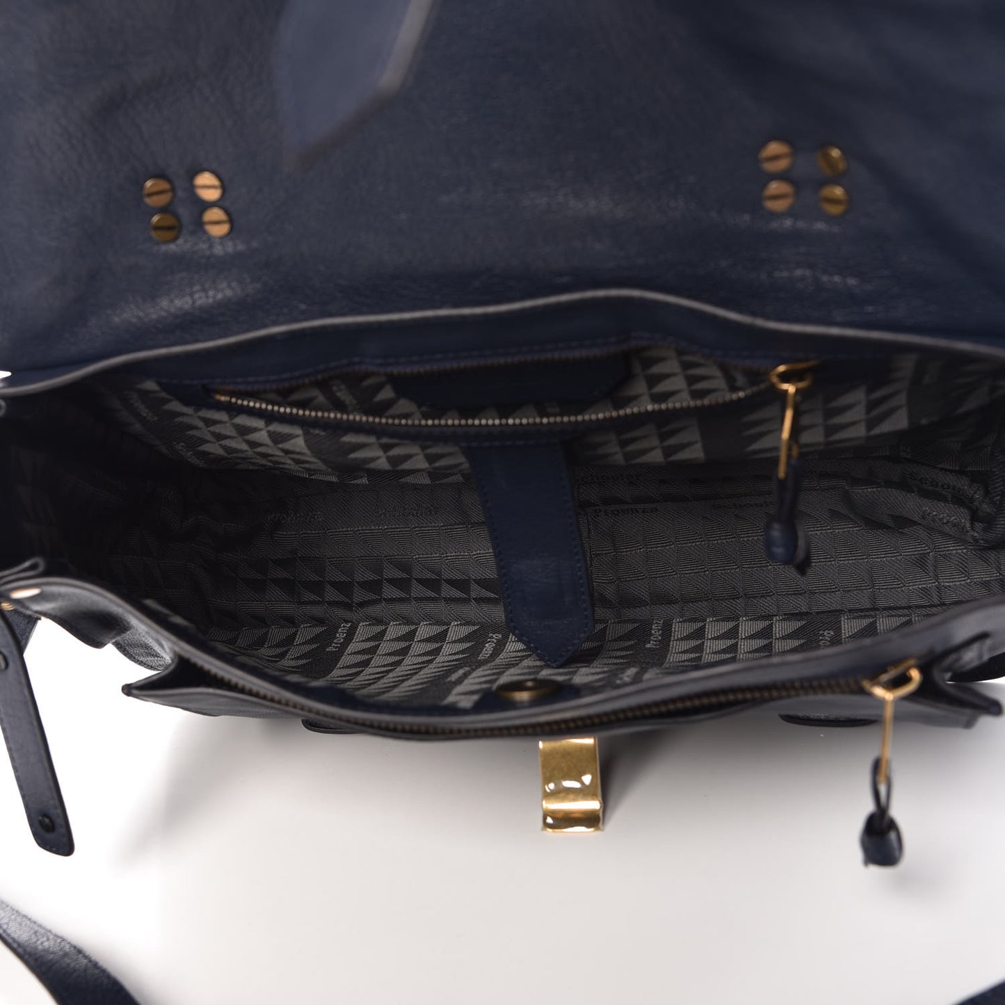 Lambskin Medium PS1 Satchel Midnight