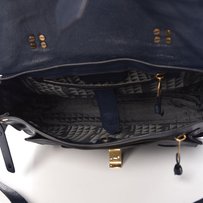 Proenza Schouler Lambskin Medium PS1 Satchel Midnight 6 of 11