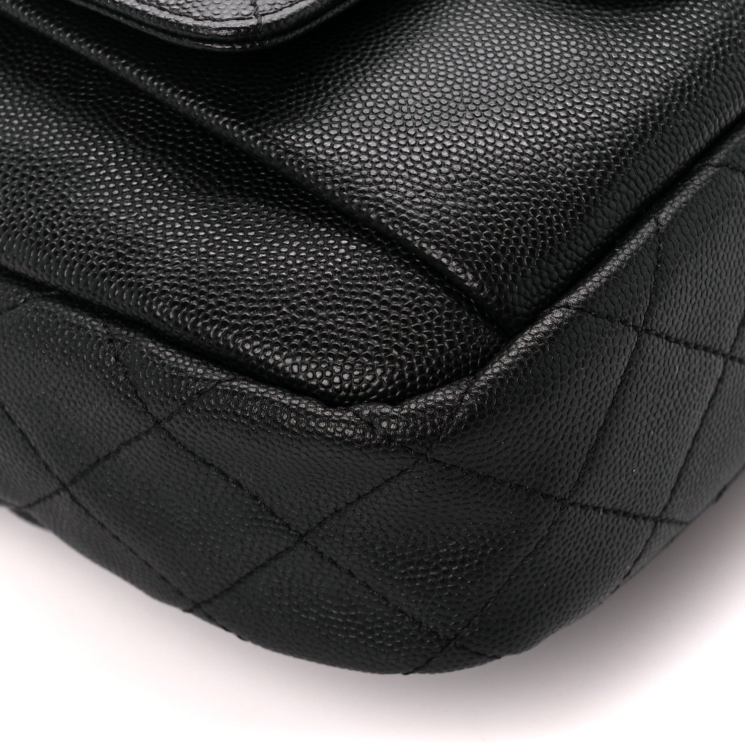 Chanel Caviar Quilted CC Day Camera Case Black 12 of 13