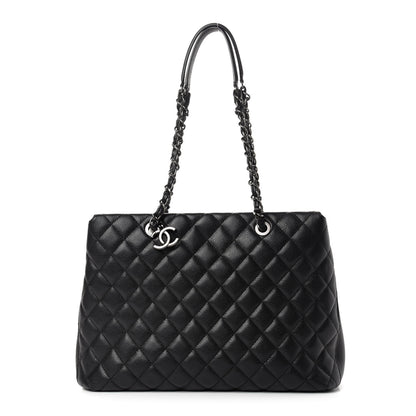 Chanel Caviar Quilted City Shopping Tote Black 1 of 10