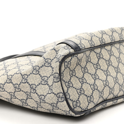 Gucci GG Supreme Monogram Medium Joy Tote Navy 9 of 11
