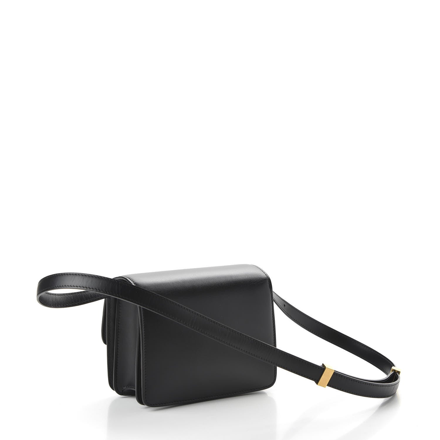 Celine Box Calfskin Small Classic Box Flap Bag Black 3 of 10