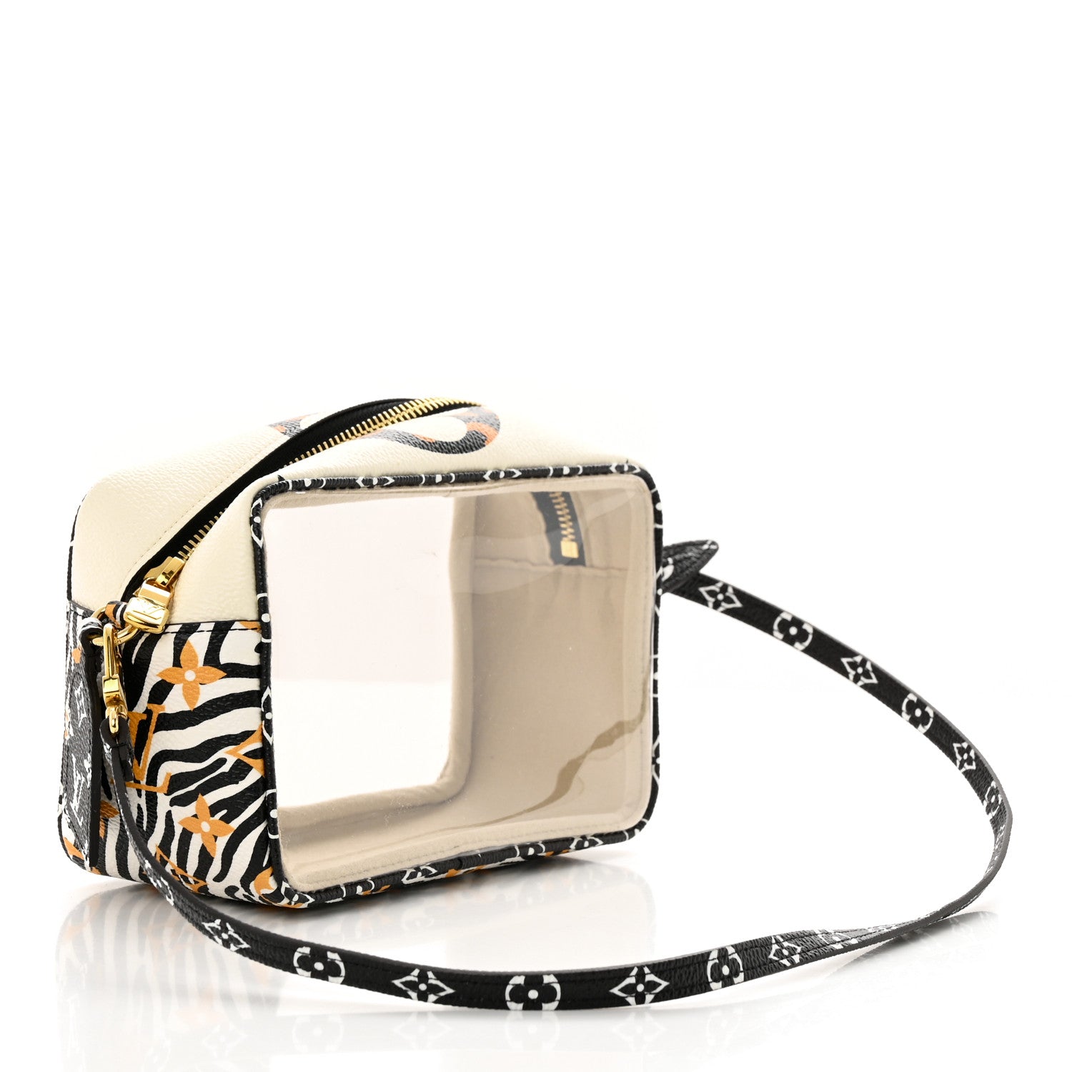 Louis Vuitton Monogram Giant Jungle Beach Pouch Ivory 3 of 10