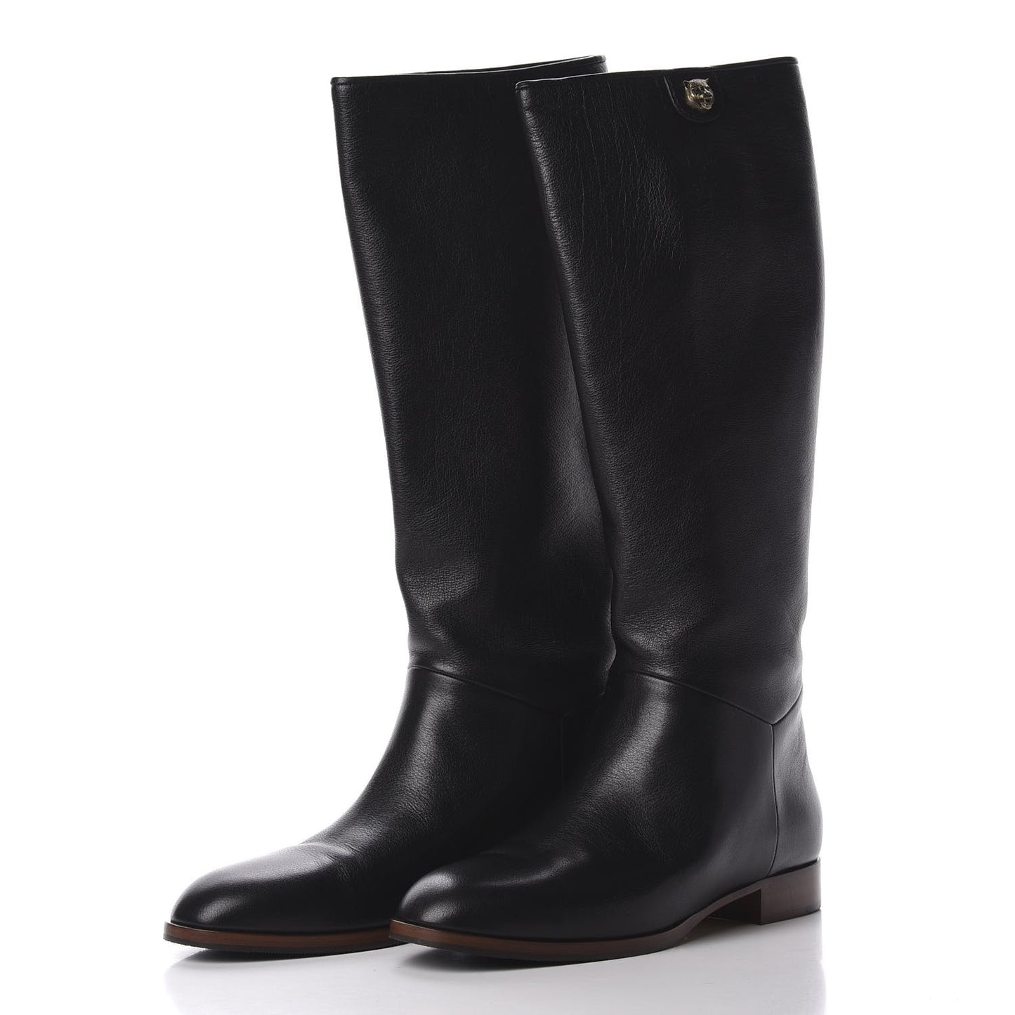 Calfskin Piuma Lux Energy High Boots 40 Black