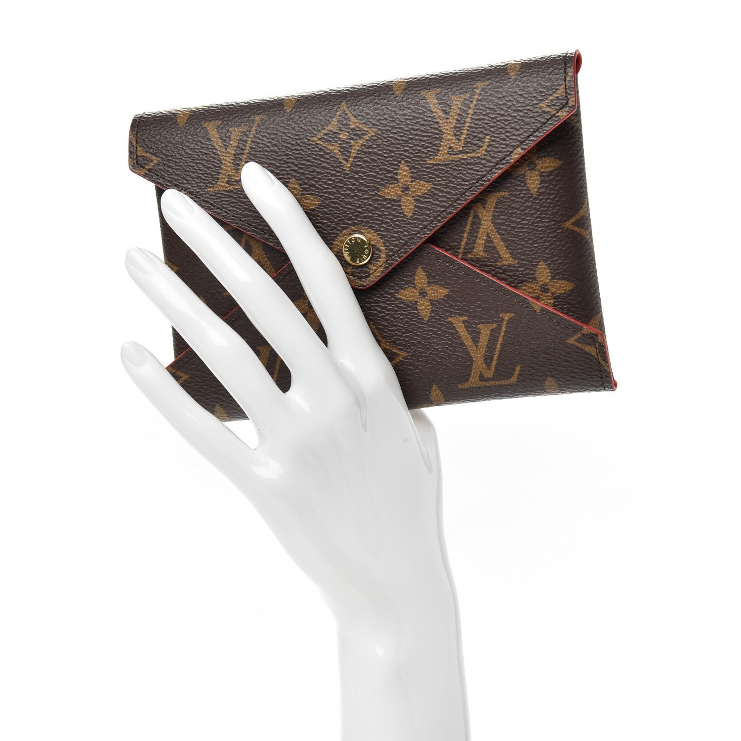 Louis Vuitton Monogram Medium Kirigami Pochette Insert Coquelicot 2 of 8
