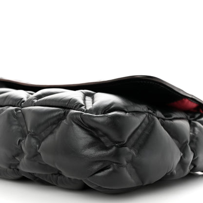 Chanel Calfskin Quilted Large Chesterfield Flap Black 11 of 13