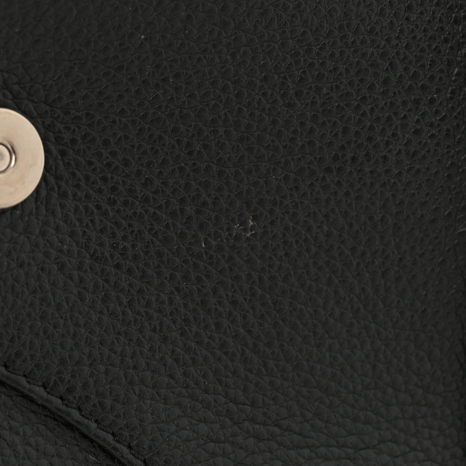 Christian Dior Grained Calfskin Mens Saddle Bag Black 12 of 14