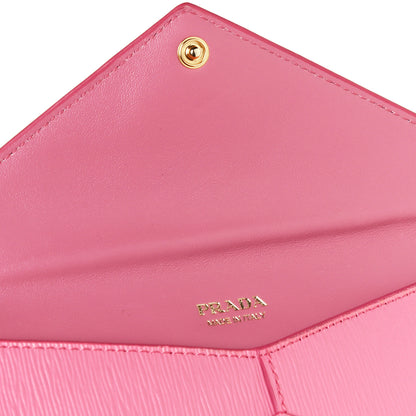 Prada Vitello Move Envelope Wallet Ibisco 14 of 14