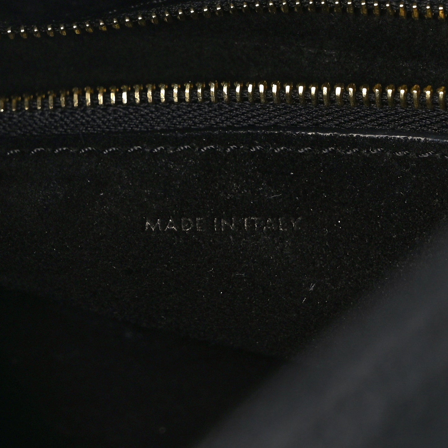 Soft Grained Calfskin Small Sangle Bucket Bag Black