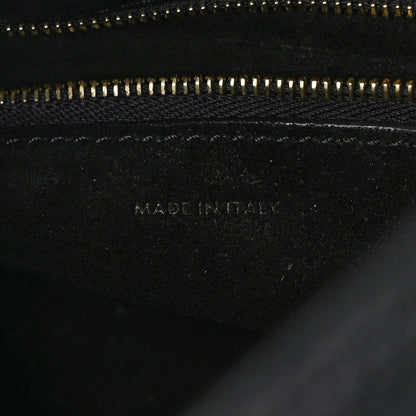Celine Soft Grained Calfskin Small Sangle Bucket Bag Black 7 of 14