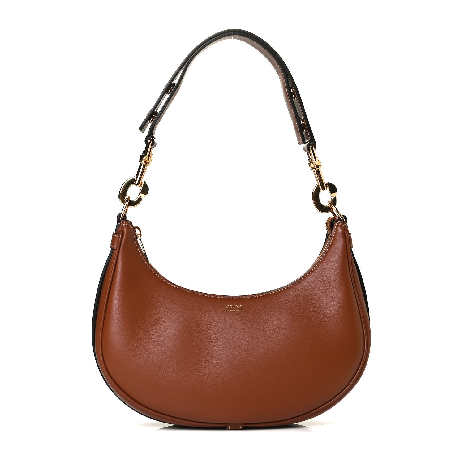 Celine Smooth Calfskin Ava Shoulder Bag Tan 1 of 9