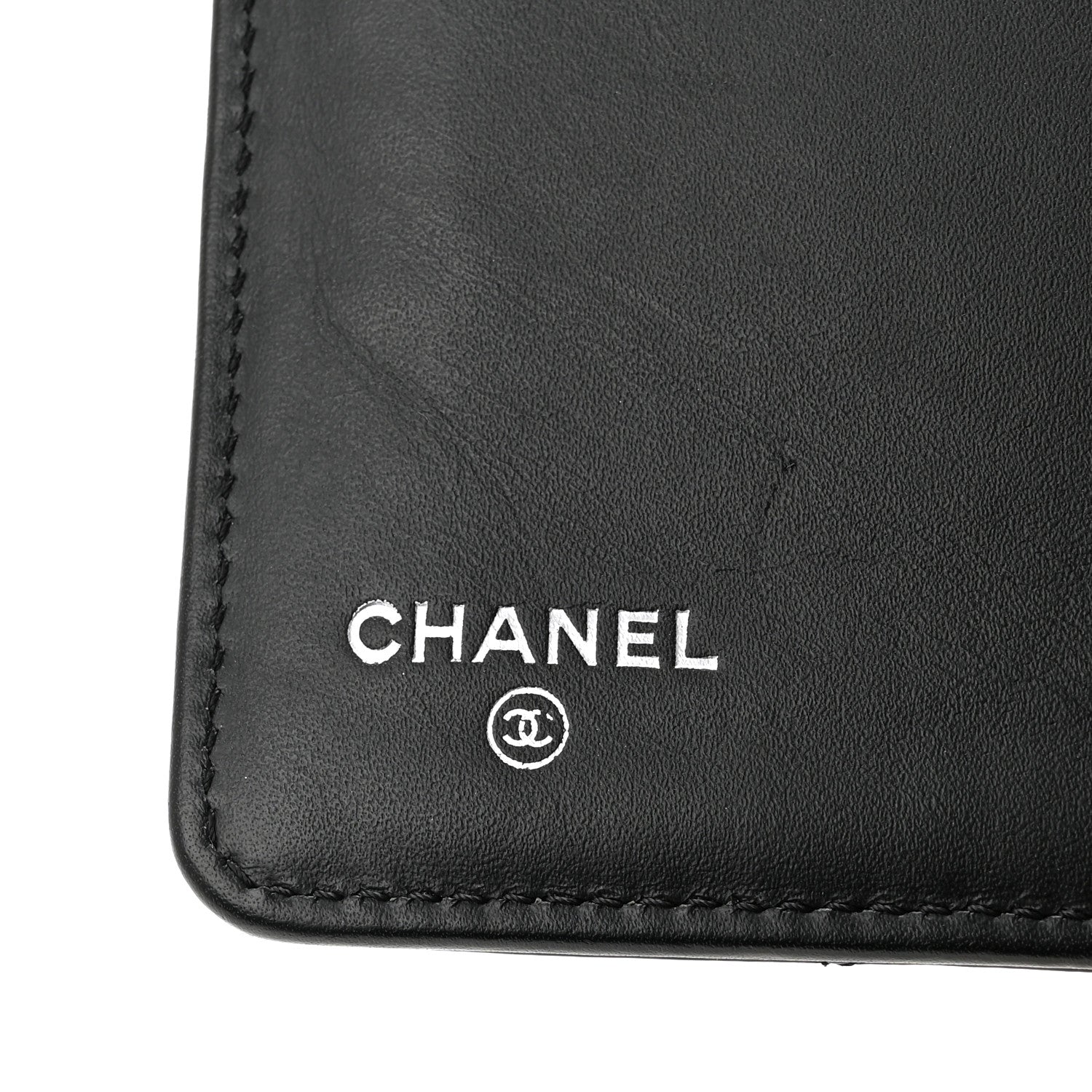 Chanel Patent Quilted Brilliant Yen Wallet Black 6 of 9