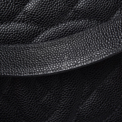 Chanel Caviar Quilted Grand Shopping Tote GST Black 8 of 10