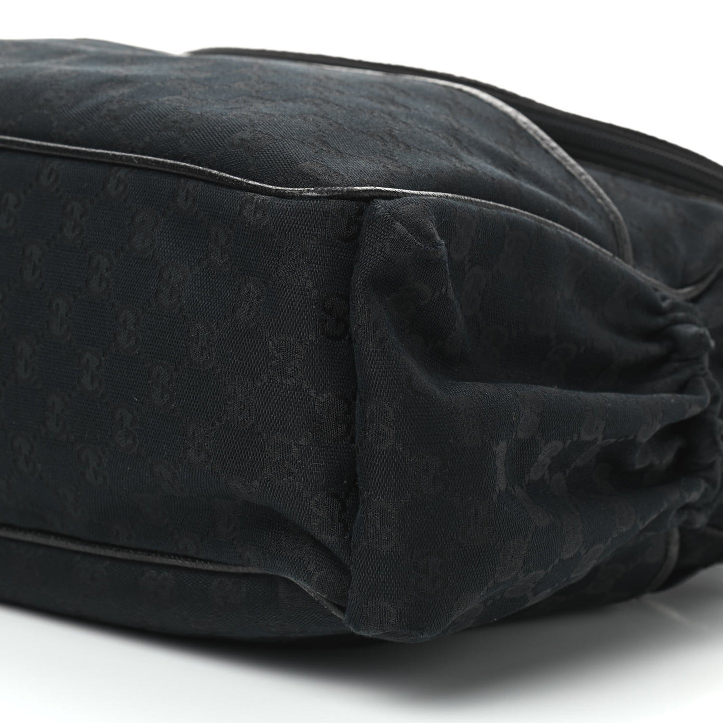 Monogram Large Diaper Bag Black