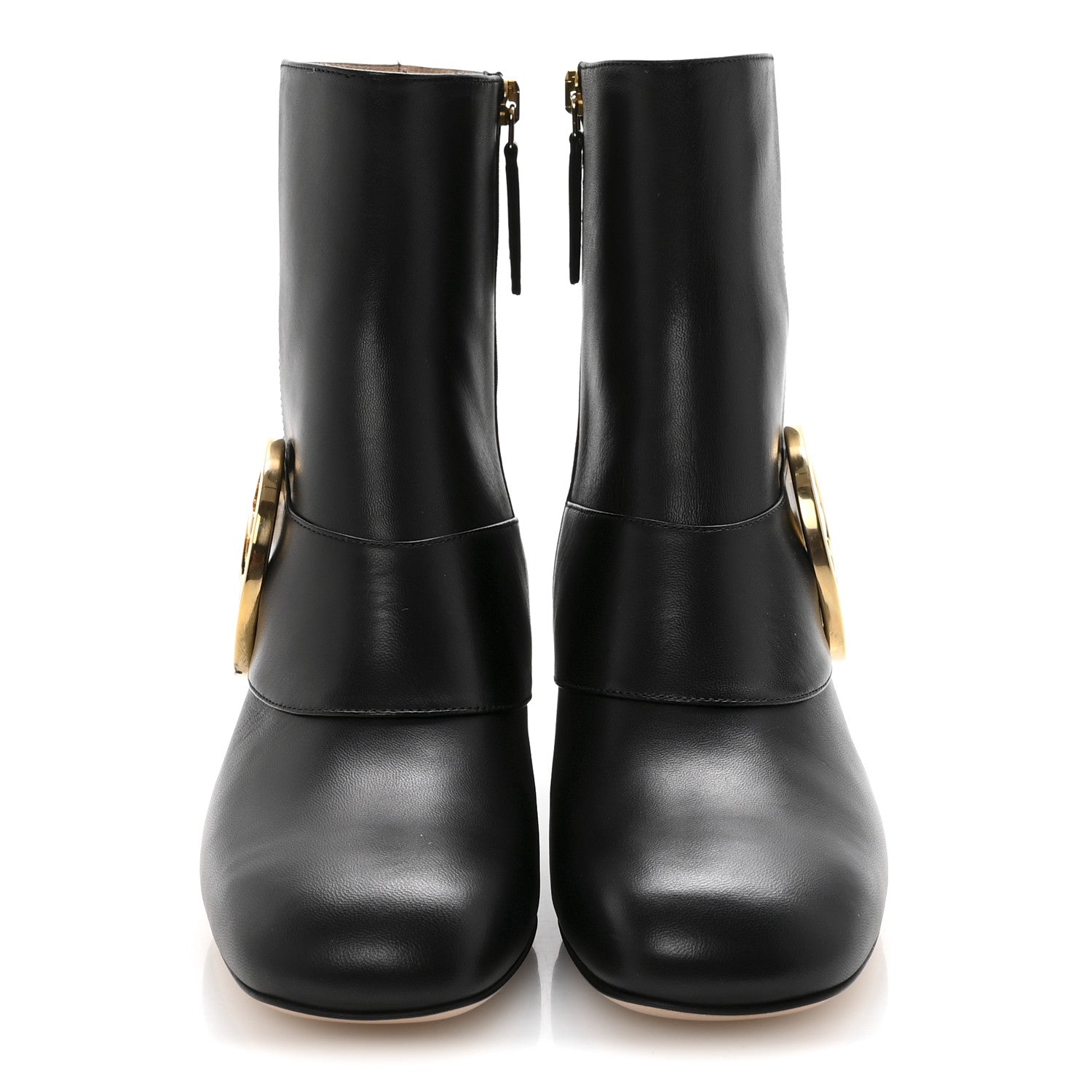 Gucci Malaga Kid GG Blondie 55mm Ankle Boots 35 Black 3 of 9