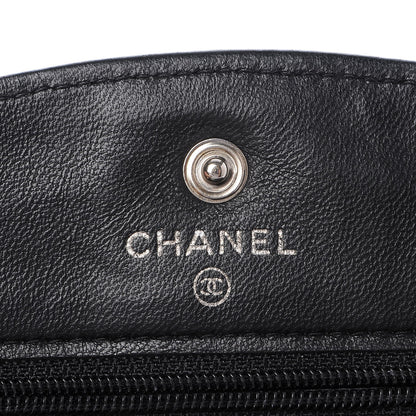 Chanel Caviar Timeless CC Wallet On Chain WOC Black 8 of 9