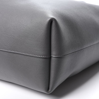 Saint Laurent Calfskin Large Shopping Tote Dark Grey 6 of 12