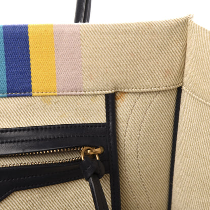 Celine Cotton Canvas Medium Phantom Luggage Multicolor 8 of 11