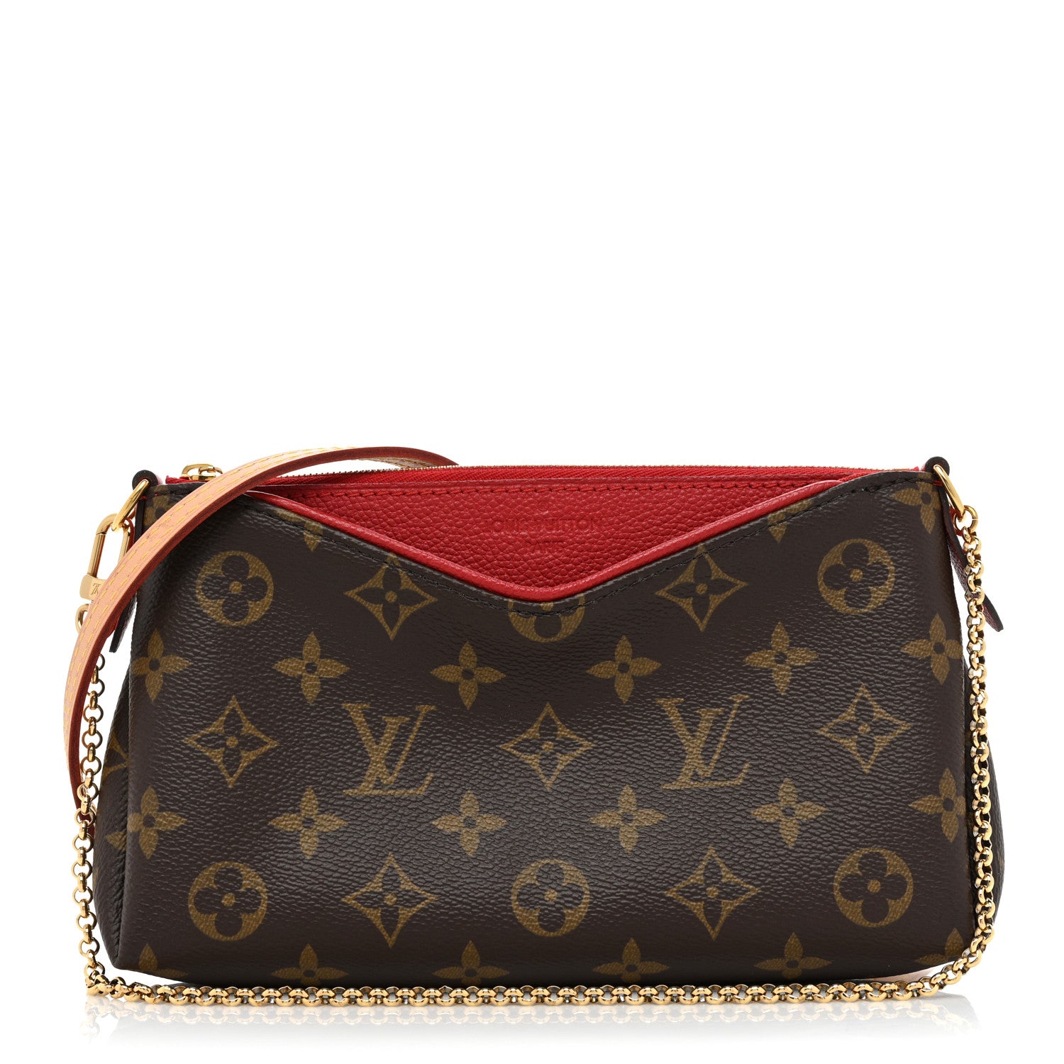 Louis Vuitton Monogram Pallas Clutch Cherry 1 of 11