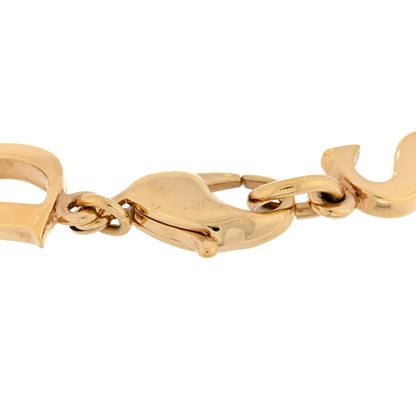 Christian Dior Logo Paris Bracelet Gold 3 of 3