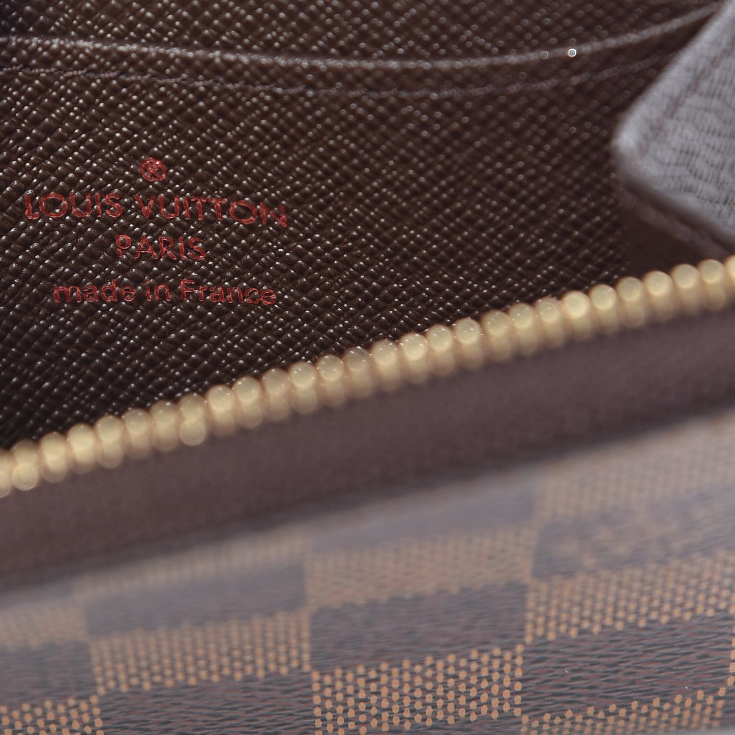 Damier Ebene Zippy Coin Purse