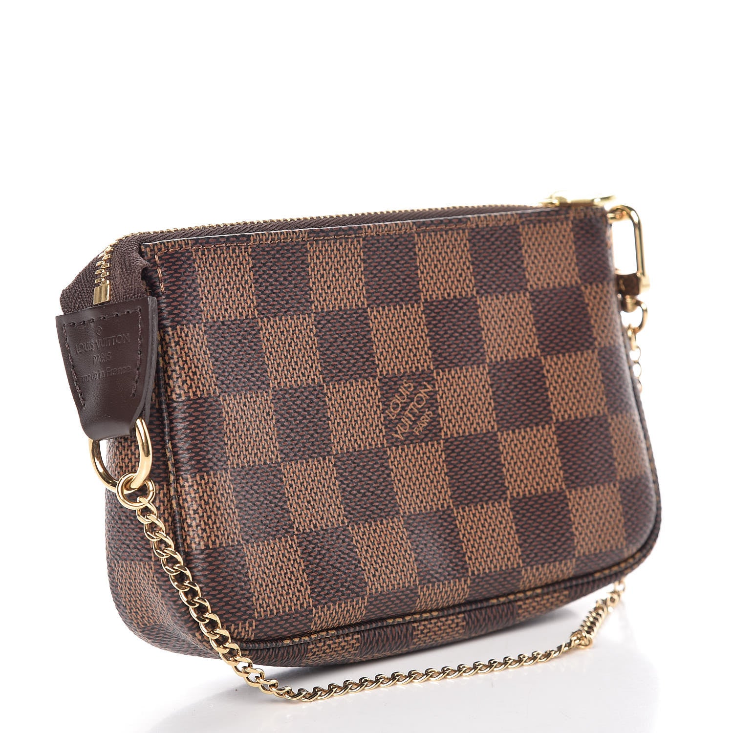 Louis Vuitton Damier Ebene Mini Pochette Accessories 3 of 9
