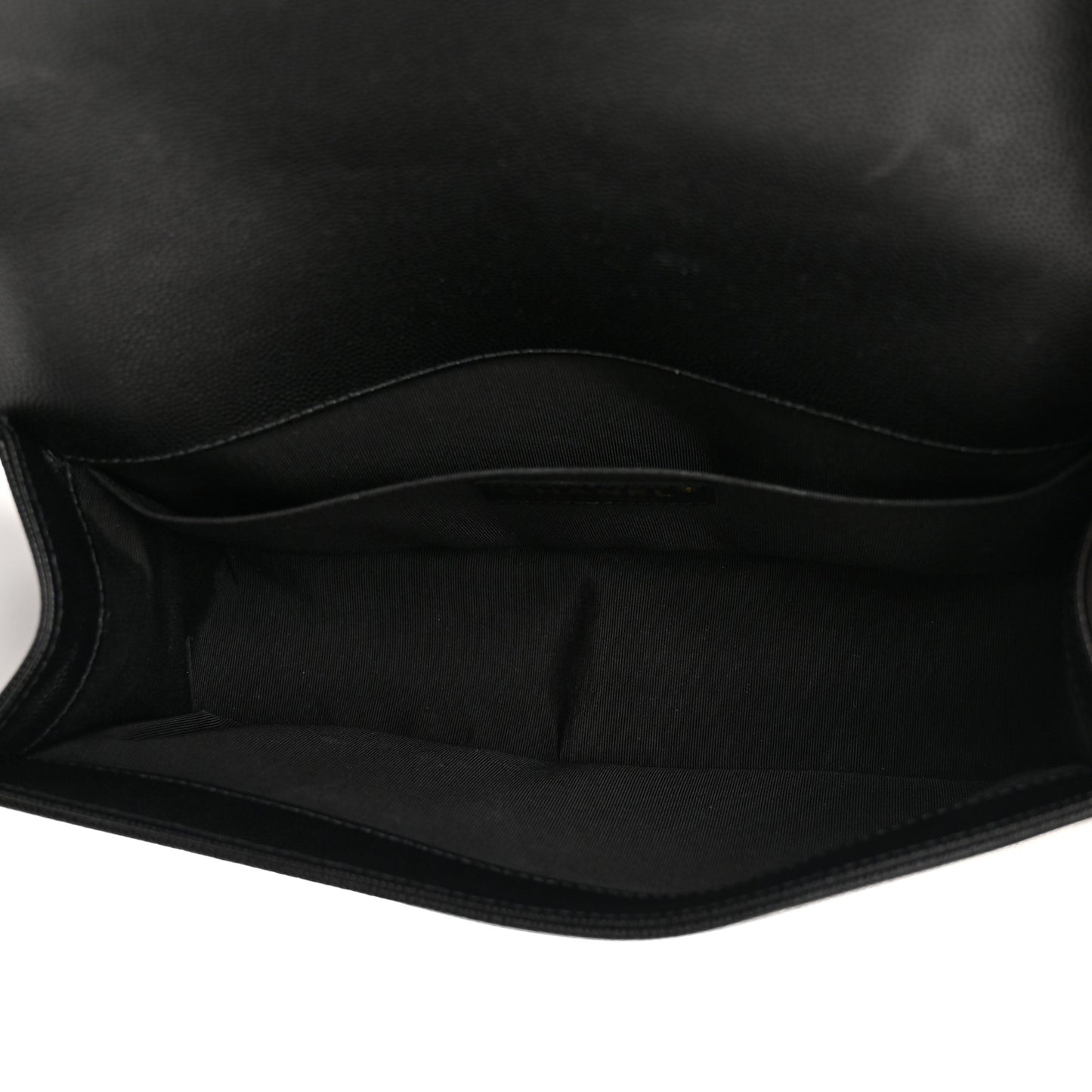 Caviar Quilted Medium Boy Flap Black