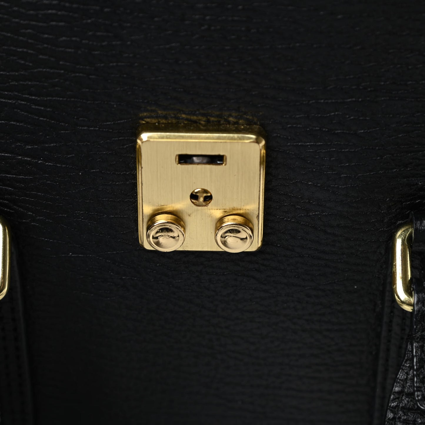 Textured Calfskin Medium Pashli Satchel Black