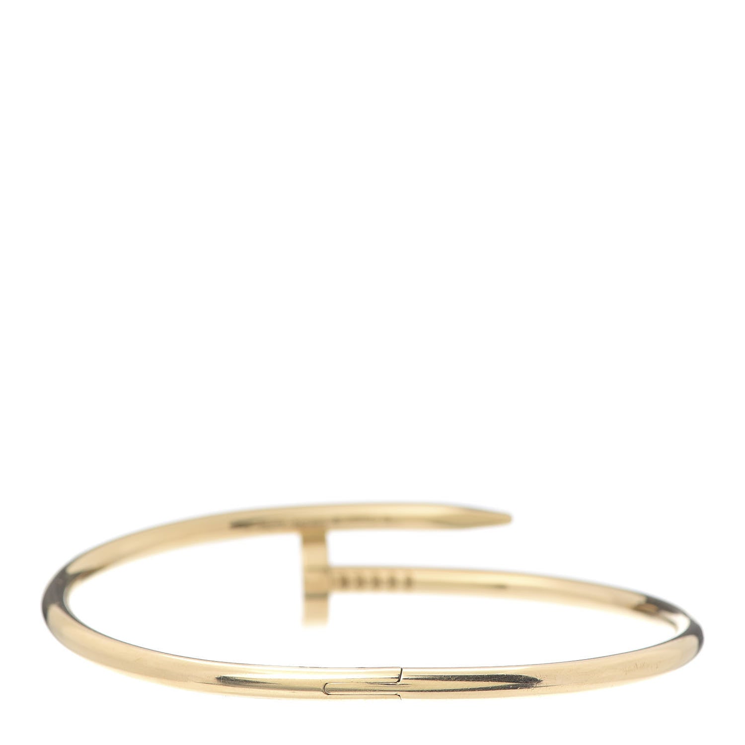 Cartier 18K Yellow Gold Juste Un Clou Bracelet 18 3 of 7