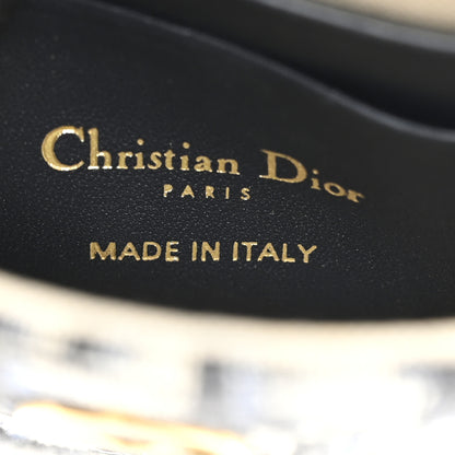 Christian Dior Oblique Vertical Saddle Pouch Blue 6 of 9